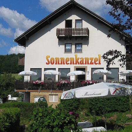 Café Pension Sonnenkanzel Staatsbad Brückenau Extérieur photo