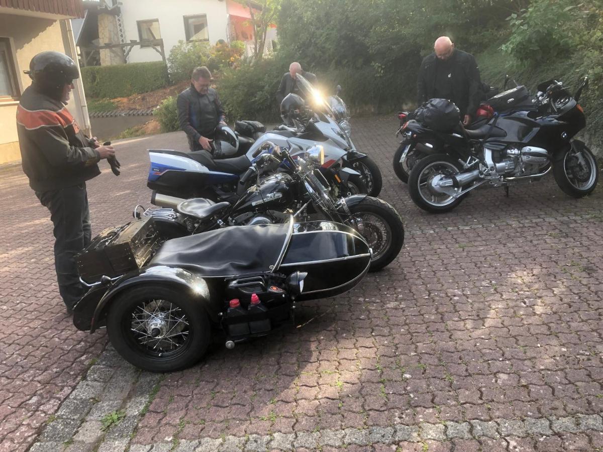 Café Pension Sonnenkanzel Staatsbad Brückenau Extérieur photo