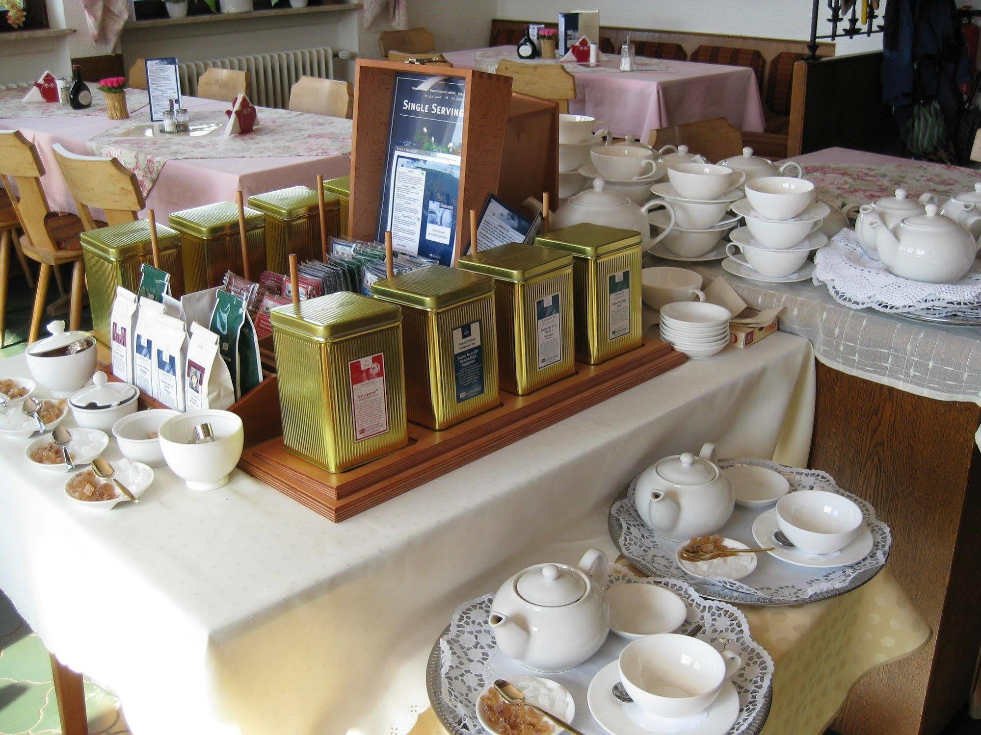 Café Pension Sonnenkanzel Staatsbad Brückenau Extérieur photo